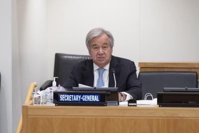 Guterres calls for investment in culture over global solidarity