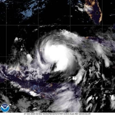 Hurricane Zeta makes landfall in Mexico