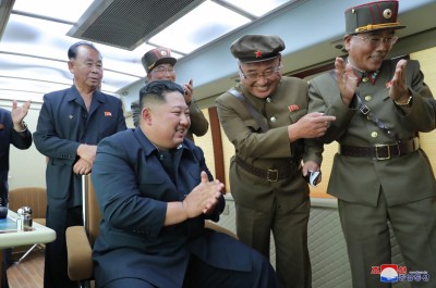 Kim Jong-un attends gymnastics show despite anti-Covid campaign