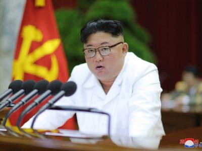 Kim Jong-un visits typhoon recovery area again