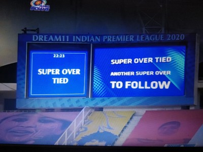 MI fail to chase down 6, KXIP force another Super Over