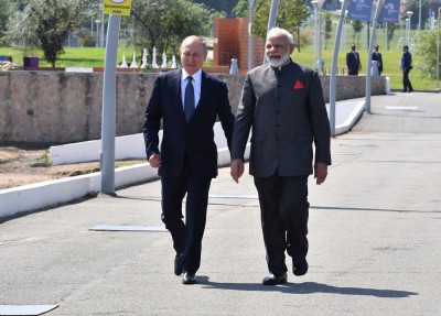 Modi wishes Putin on 68th birthday