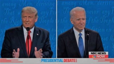 Mute button, masks headline final Trump, Biden debate (Ld)