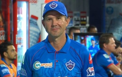 Pant provides off-field entertainment during Ponting interview
