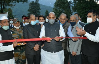 Rajnath lays foundation stone of SASE lab building
