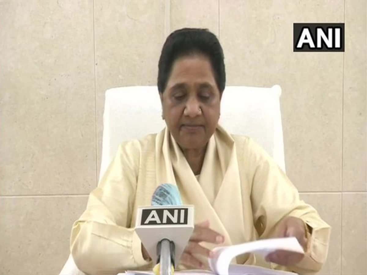 'Will vote for BJP to defeat SP in UP MLC elections': Mayawati