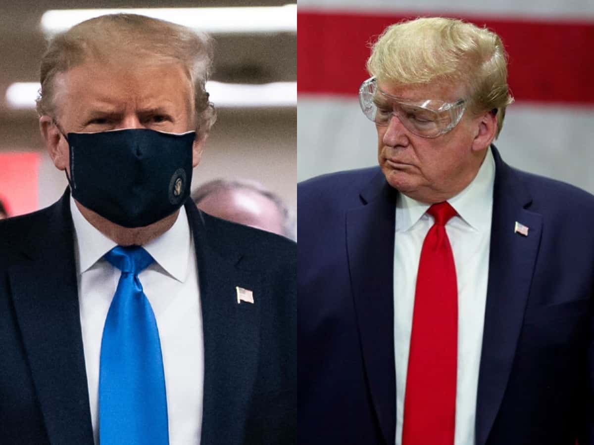COVID Positive: Donald Trump's strained relationship with masks