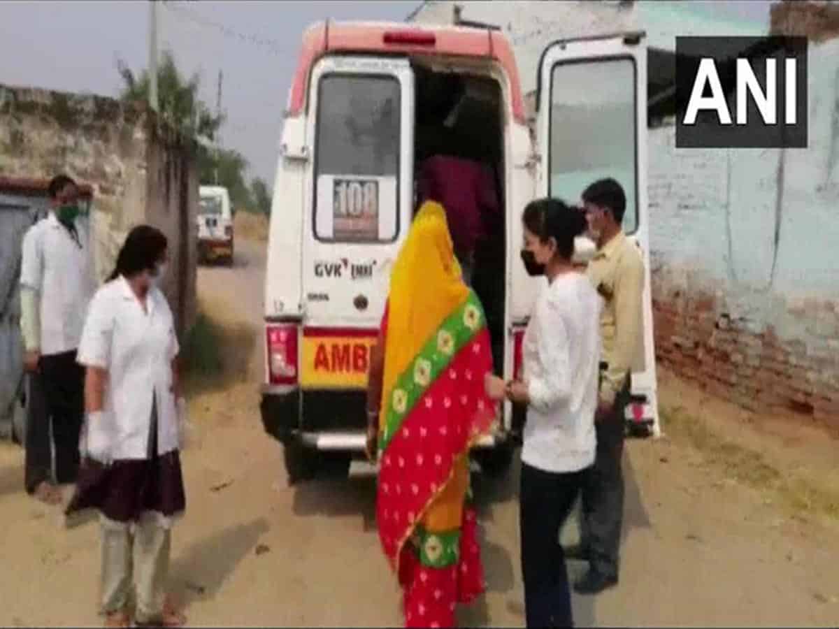 Mother of Hathras victim taken to hospital due to ill health