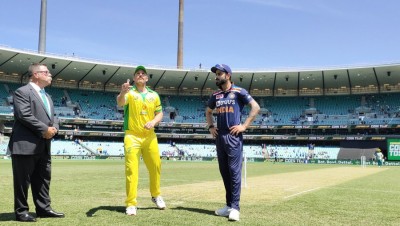 1st ODI: Australia opt to bat against India