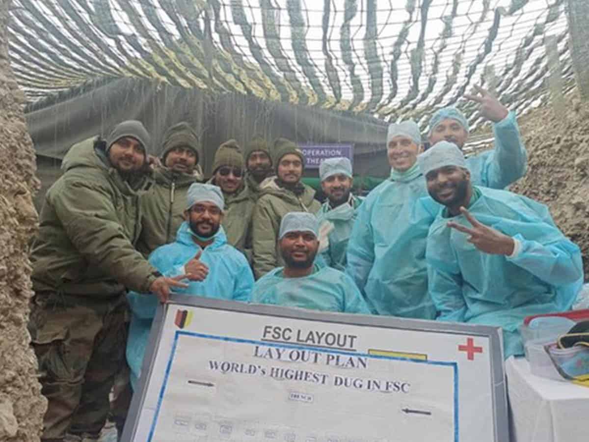 Army doctors successfully remove soldier's appendix at 16,000 feet