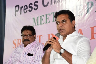 Attempts to disrupt Hyd's peace will be dealt with iron hand: KTR