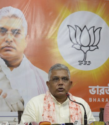 BJP-led NDA will form govt in Bihar, says Dilip Ghosh