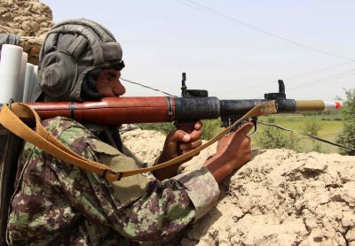 Clashes underway in Afghan district