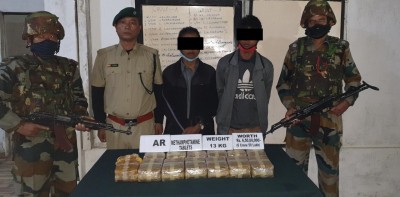 Drugs worth Rs 16.50 cr seized in Assam, Mizoram, 3 held (Ld)