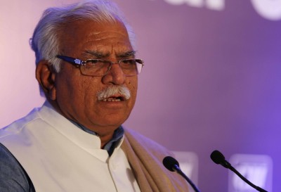 Farmers' protests backed by unwanted elements who raised Khalistani slogans: Khattar (Ld)