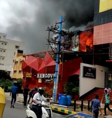 Fire breaks out at famous Bengaluru pub