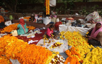 Flowers offered at Gorakhnath temple to turn into incense sticks