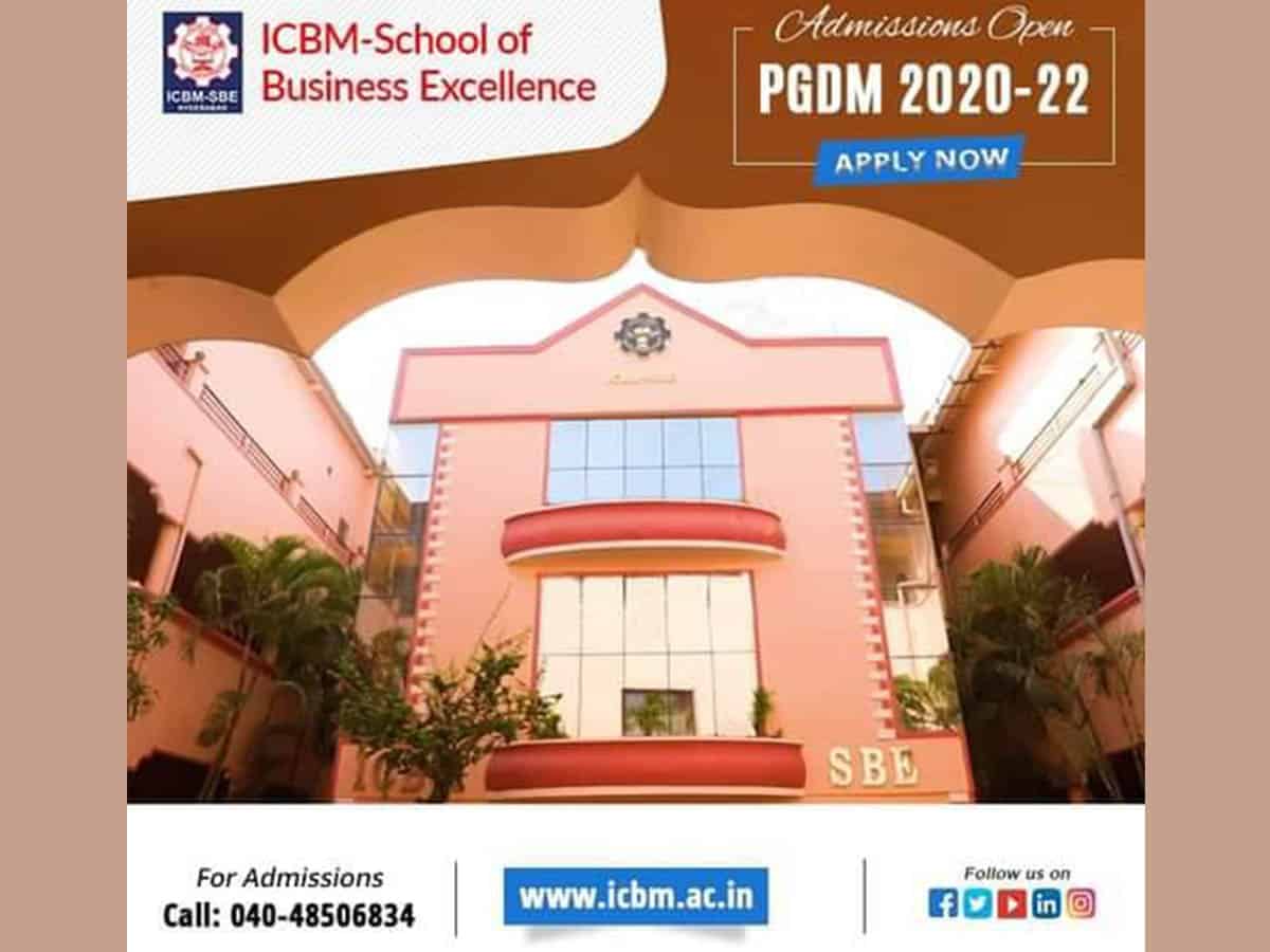 Admissions open for PG management course in ICBM-SBE