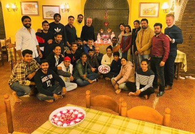 Indian boxers celebrate Diwali in Italy