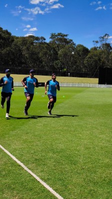 Indian team begins training with gym and running in Australia