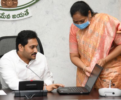 Jagan launches women's safety app Abhayam in Vizag