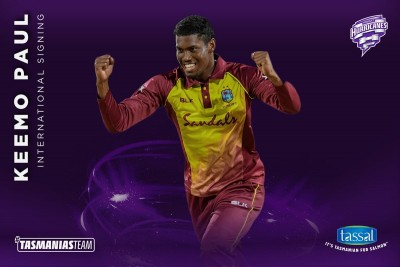 Keemo Paul to make BBL debut with Hobart Hurricanes