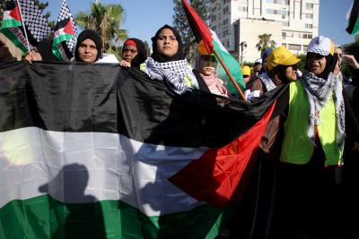 Palestinians protest against Pompeo's Israel visit