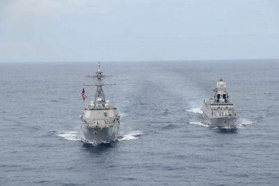Quad coalition's naval drill in Indian Ocean Region ends