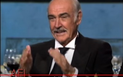 Rare video shows Brosnan paying tribute to Connery