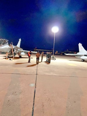 Second batch of three Rafale combat aircraft arrive in India
