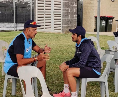 Shastri enjoys 'good conversation' about cricket with Gill ahead of Aus ODIs