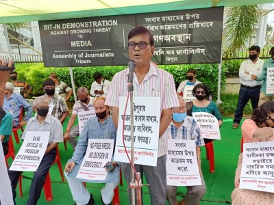 Tripura scribes to launch agitation against attacks on media
