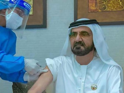 UAE PM takes a shot of Chinese Covid vaccine