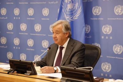 UN chief calls for great leap towards carbon neutrality