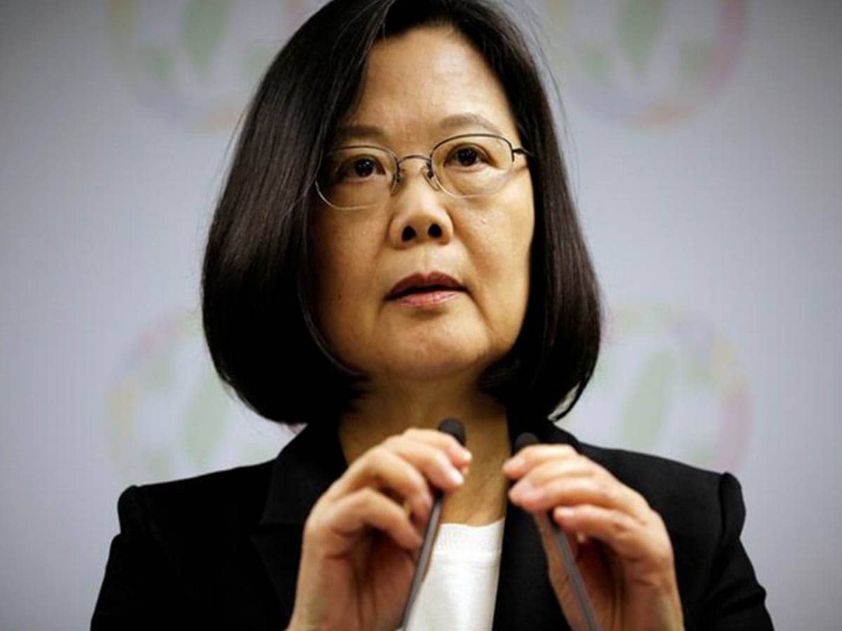 Tsai Ing-wen stresses improved relations with the US