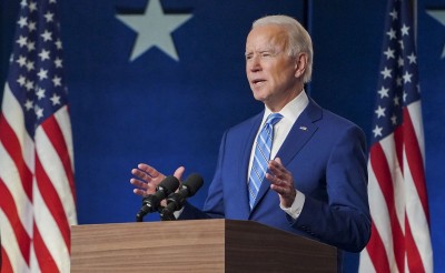 We're going to win this race with clear majority: Biden