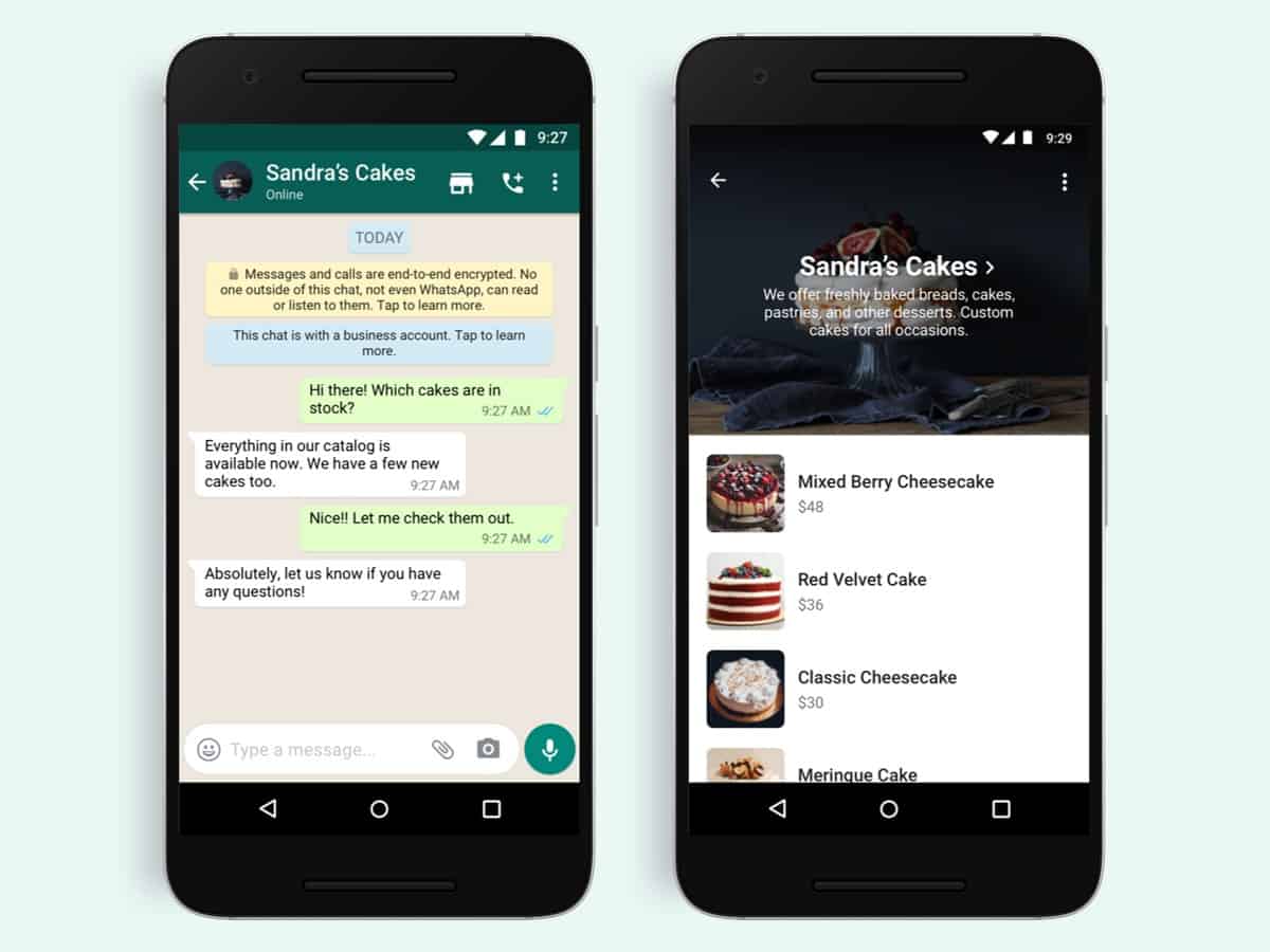 WhatsApp Shopping button now live in India