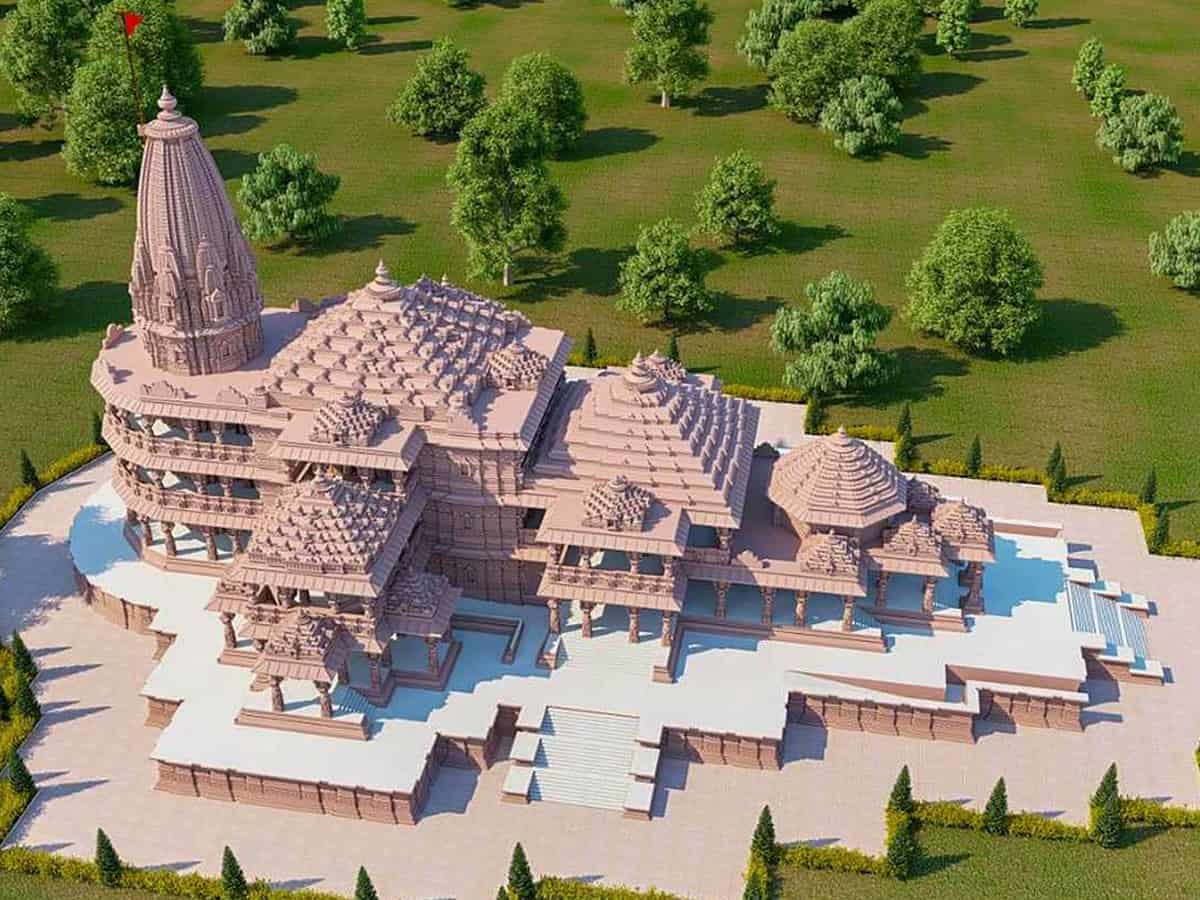 Six temples of different deities in Ram temple's final blueprint