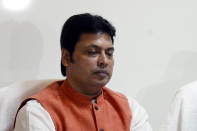 Amid dissidence, Tripura CM to take people's verdict about his continuance