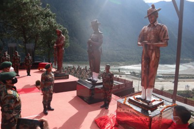 Army unveils statues of 1962 India-China war heroes in Arunachal