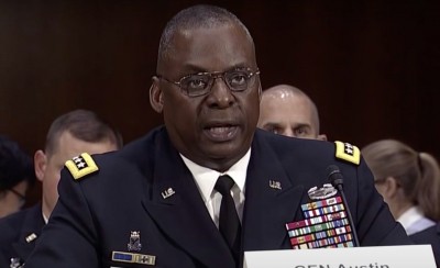 Biden introduces African-American ex-general as defence head pick