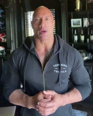 Dwayne Johnson gets nasty with chains