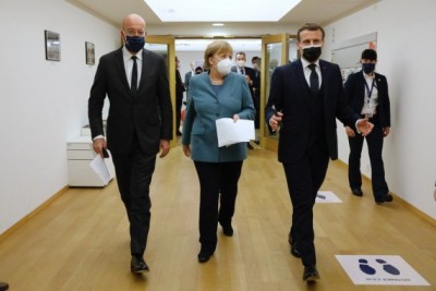 European leaders quarantine after Macron's Covid-19 diagnosis (Ld)