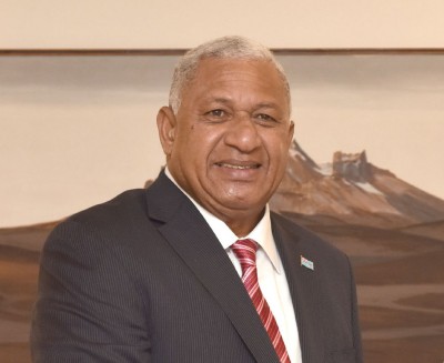 Fijian PM urges action in fight against climate change
