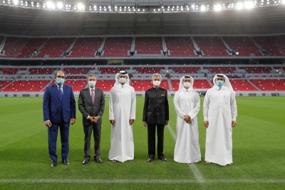 Jaishankar visits FIFA 2022 World Cup venue in Qatar