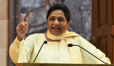 Mayawati demands dropping of 'politically motivated cases' in UP against opposition