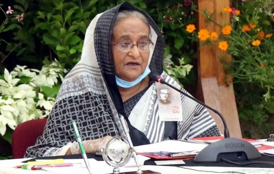 Persecution of Rohingyas a painful example of crimes: Hasina