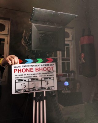 'Phone Bhoot' shoot begins