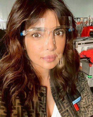 Priyanka shares 'what shooting a movie looks like in 2020'