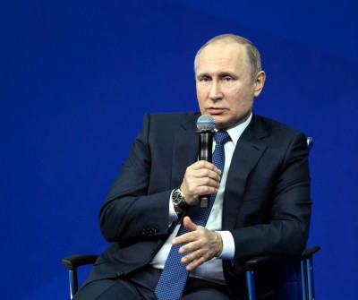 Putin condemns US withdrawal from key military agreements